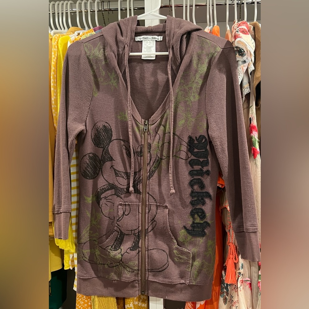 Mickey Mouse Disney Zipper Hoodie